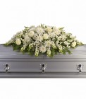 Enduring Light Casket Spray from Olney's Flowers of Rome in Rome, NY